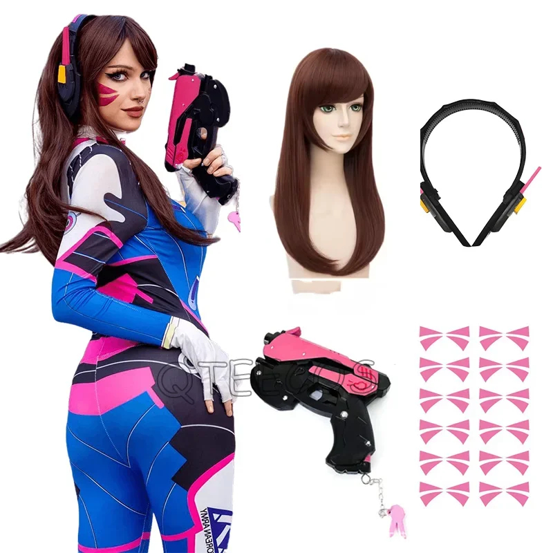 Party Games Youtube - Dva Cosplay Costume Bodysuit Zenti Game