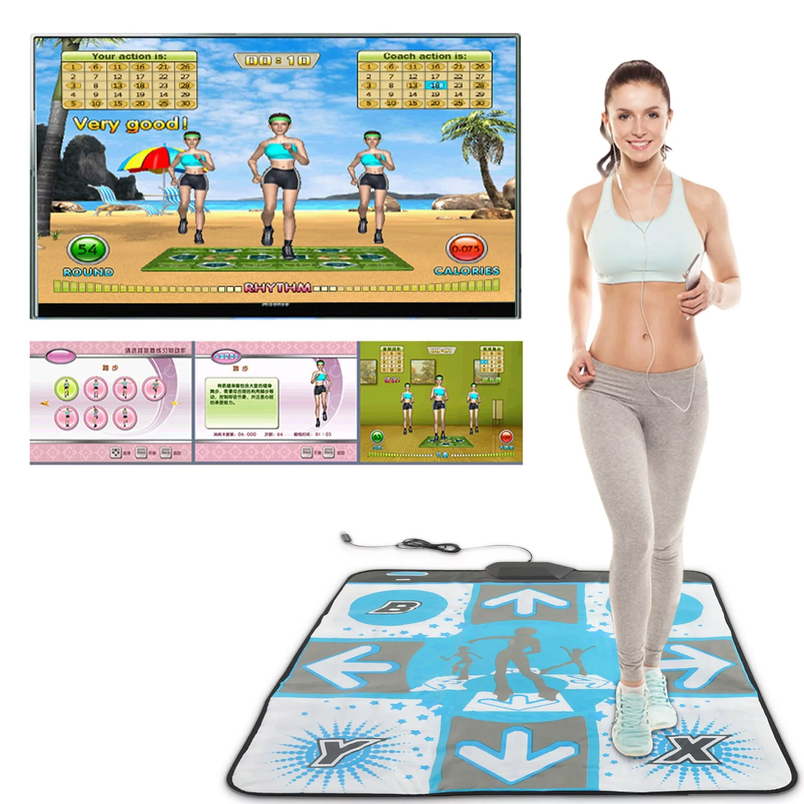Party Games On Switch - Non-Slip Party Single Dancing Pad Dance