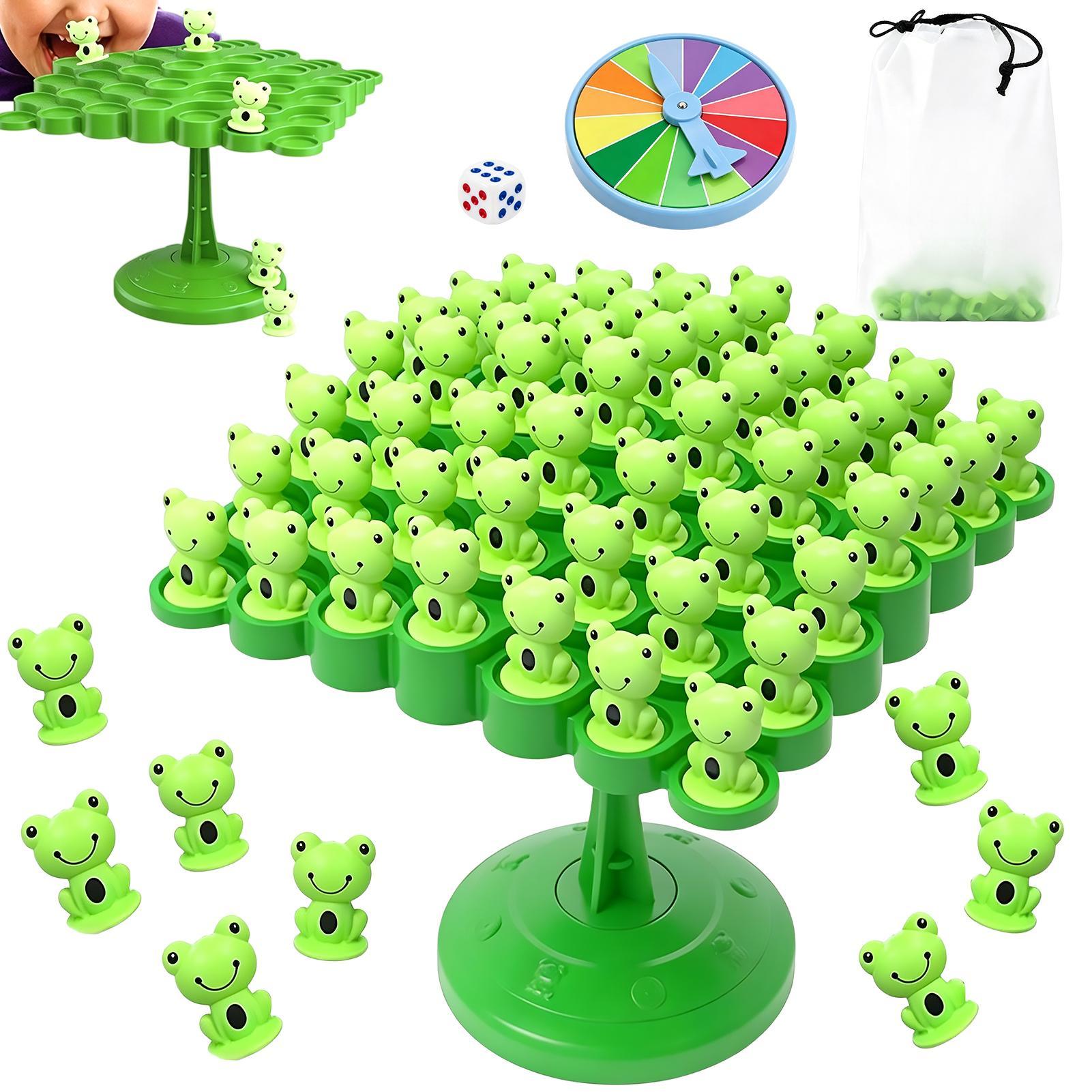 Party Games Kids Indoor - Kids Frog Balance Tree Board Game,