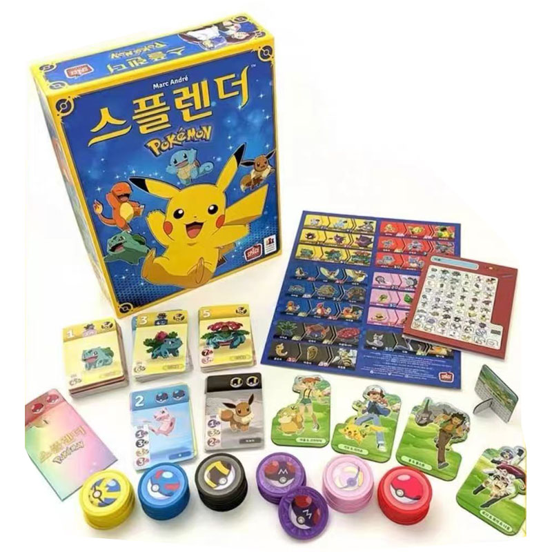 Party Games Adult Birthday - Pokémon Board Games Dobble Splendor Strategy