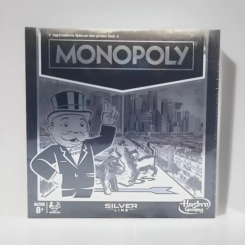 Hasbro Game Monopoly - Hasbro Monopoly Figure Silvery Doll Board