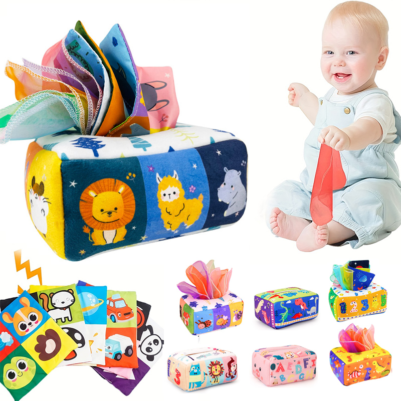 Party Games Kids Indoor - Baby Montessori Toy,Magic Tissue Box,Educational Learning