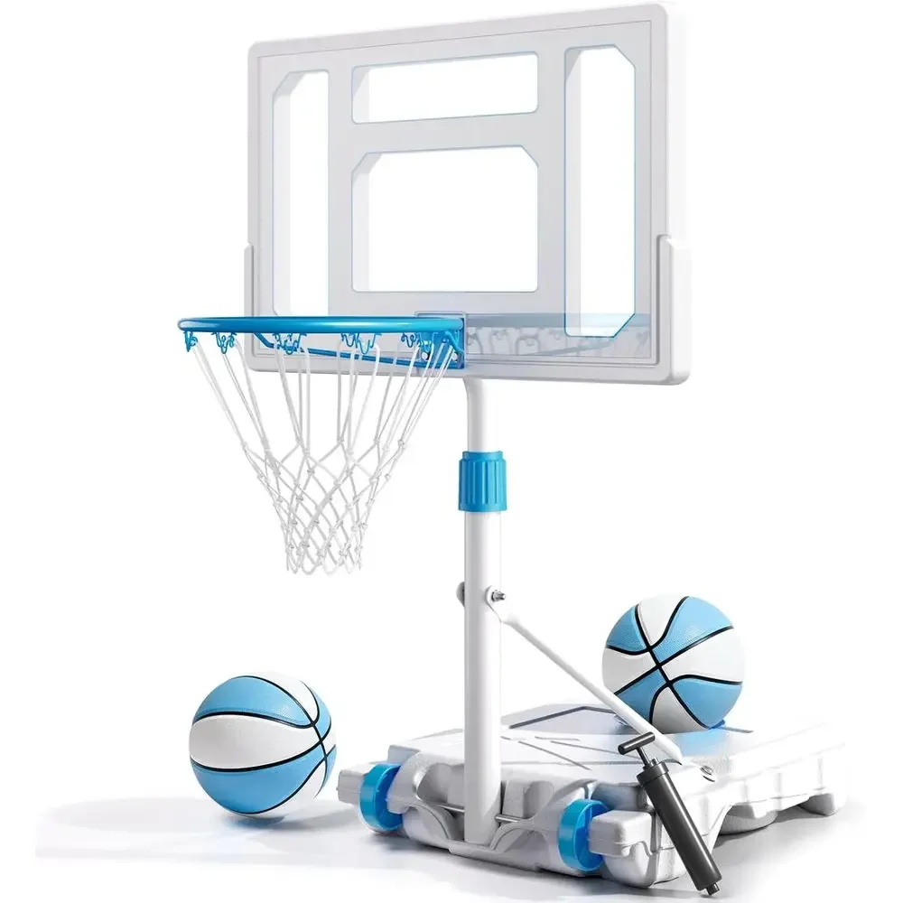 Ring Toss Outdoor - Portable 32 Swimming Pool Basketball Hoop