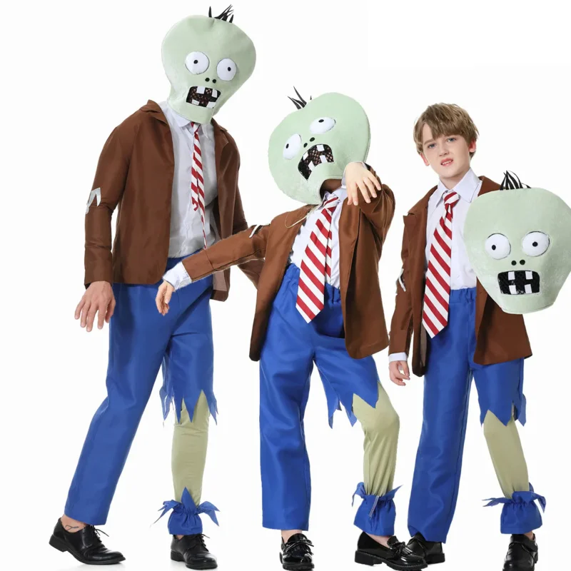 Zombie Party Games For Adults - Novelty Jumpsuit Mask Outfit Clothes Festival