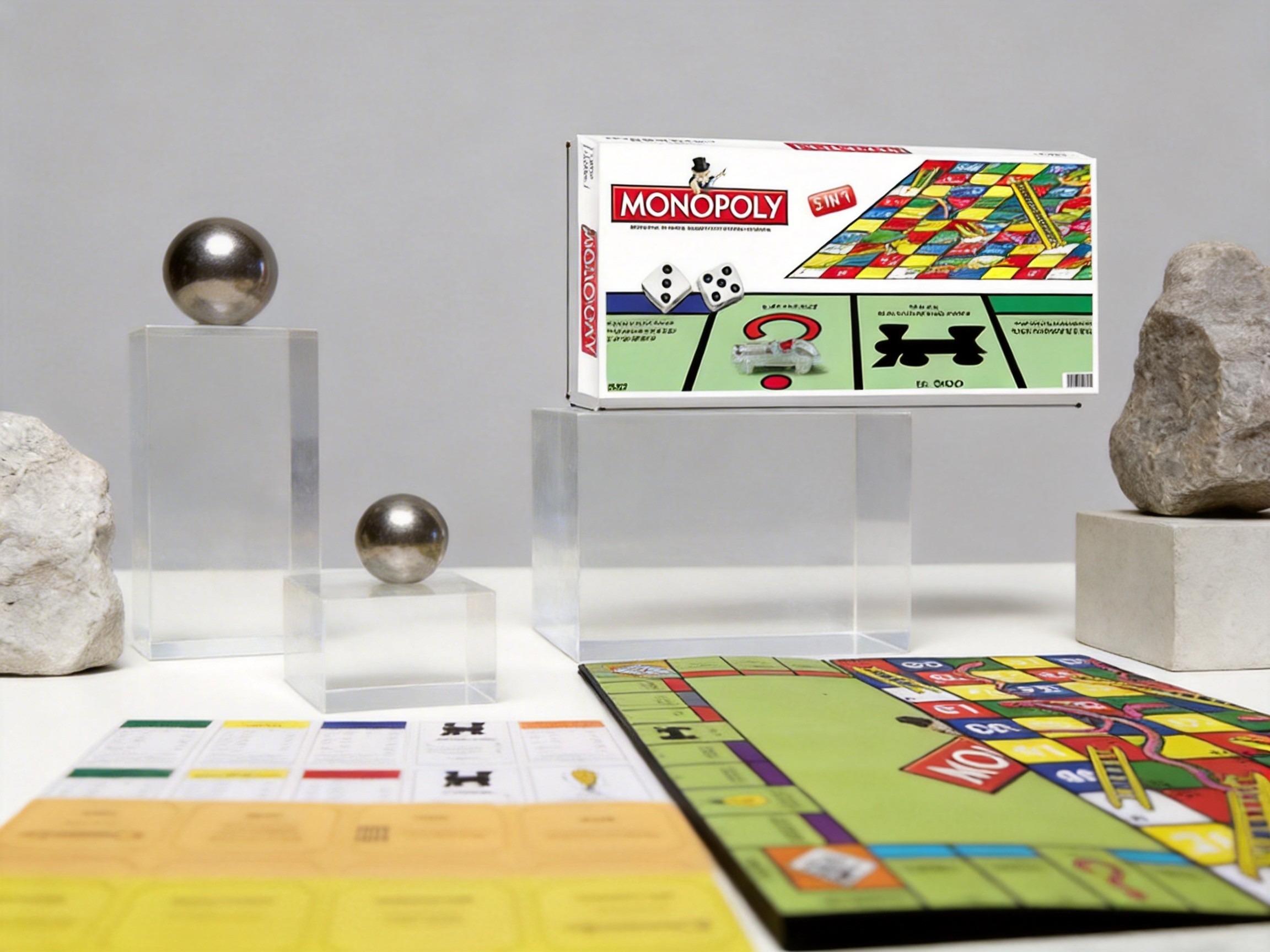 Monopoly 2-in-1 Board Game - P - Hasbro Game Monopoly 评论和价格