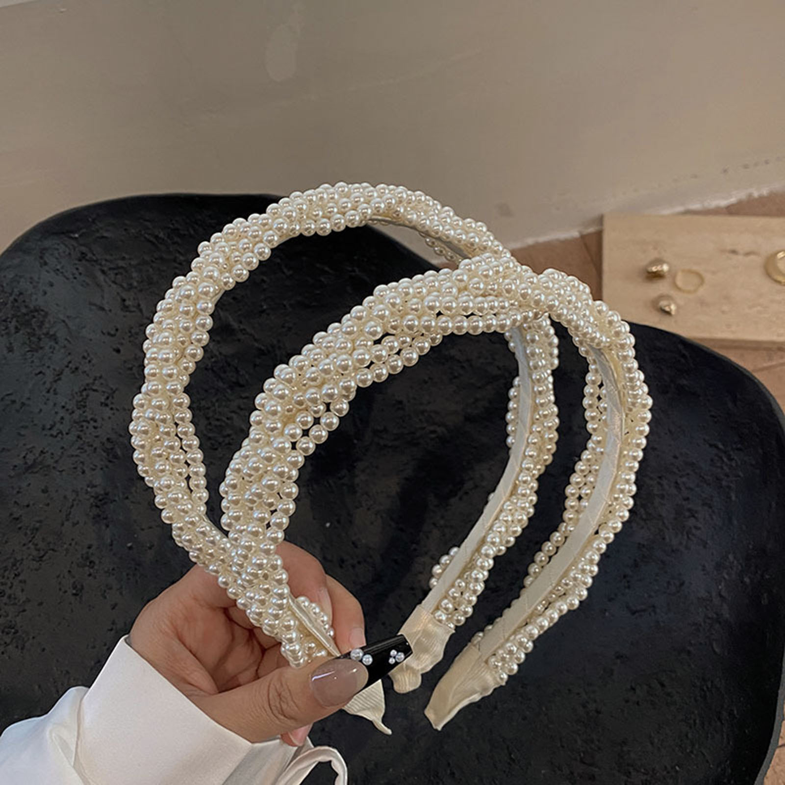 Elegant Pearl Headband for Wom - Ring Toss Outdoor 评论和价格