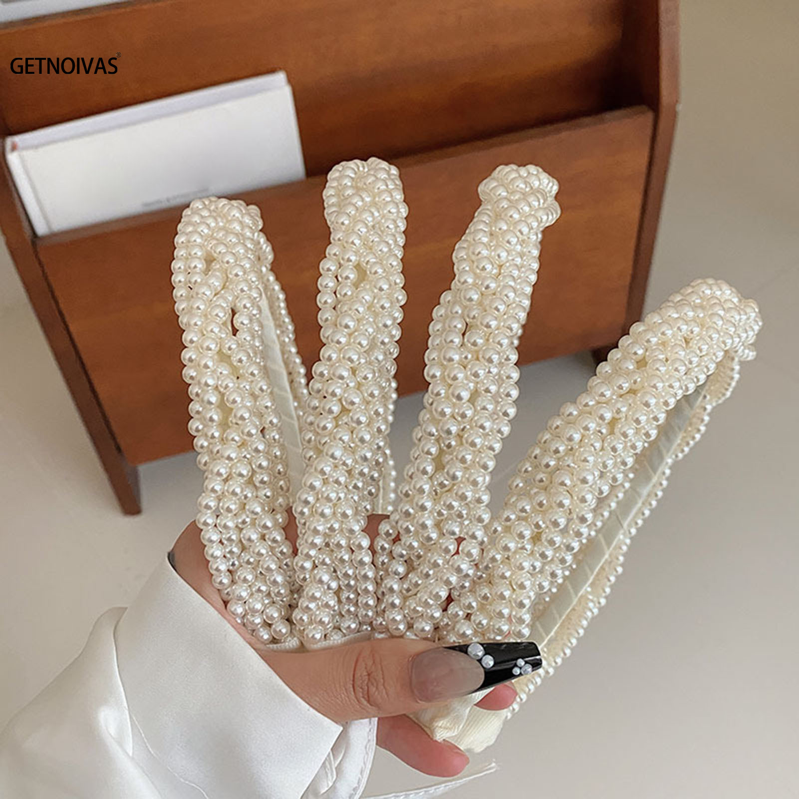 Elegant Pearl Headband for Wom - Ring Toss Outdoor 评论和价格