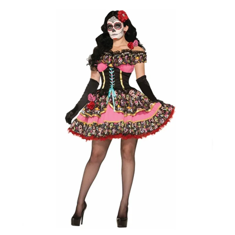 Mexican Day of The Dead Flower - Zombie Party Games For Adults 评论和价格