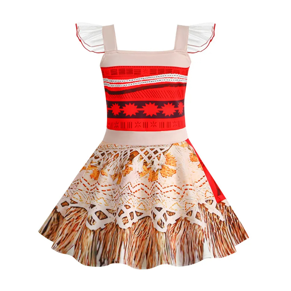 Princess Cosplay Moana Dress T - Party Games Moana 评论和价格
