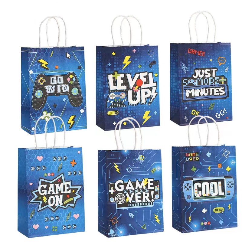6/24Pcs Video Game on Theme Pa - Party Games Gender Reveal 评论和价格