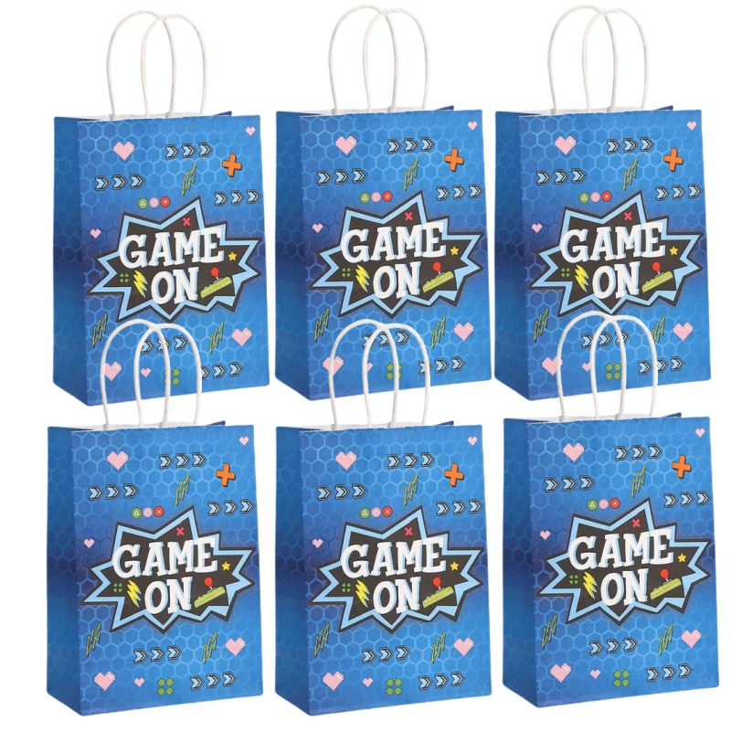 6/24Pcs Video Game on Theme Pa - Party Games Gender Reveal 评论和价格