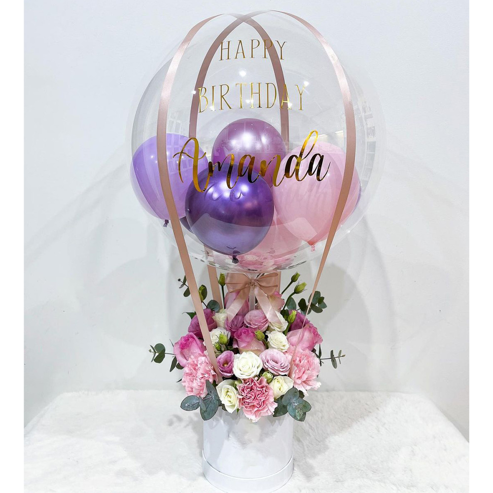 Gift Hamper Balloon Box Set Ba - Party Games Gender Reveal 评论和价格