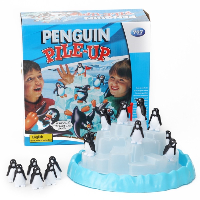 Iceberg Stacked Penguin Balanc - Party Games Adult Birthday 评论和价格