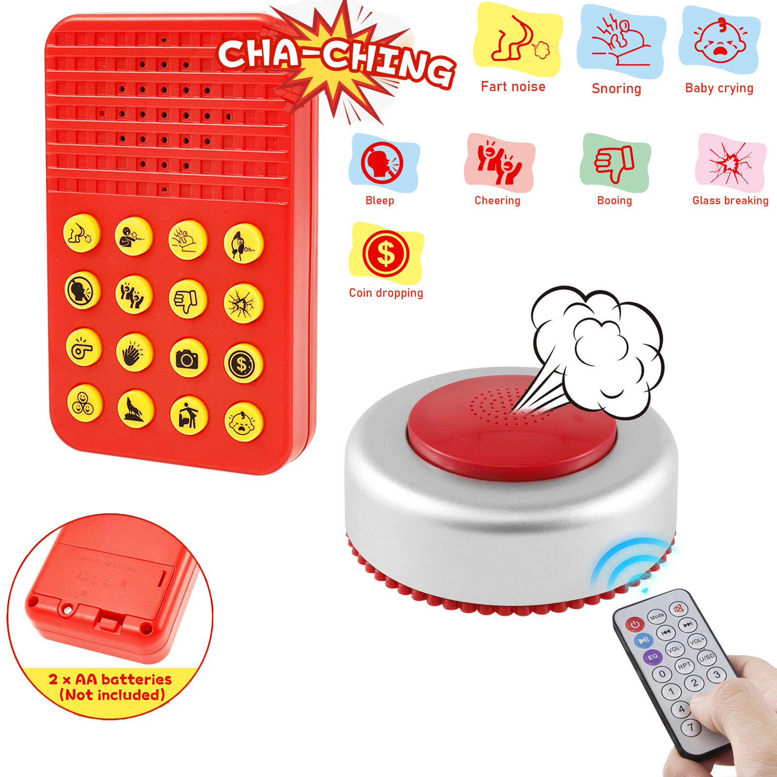Funny Sound Effects Machine Re - Party Games Gender Reveal 评论和价格