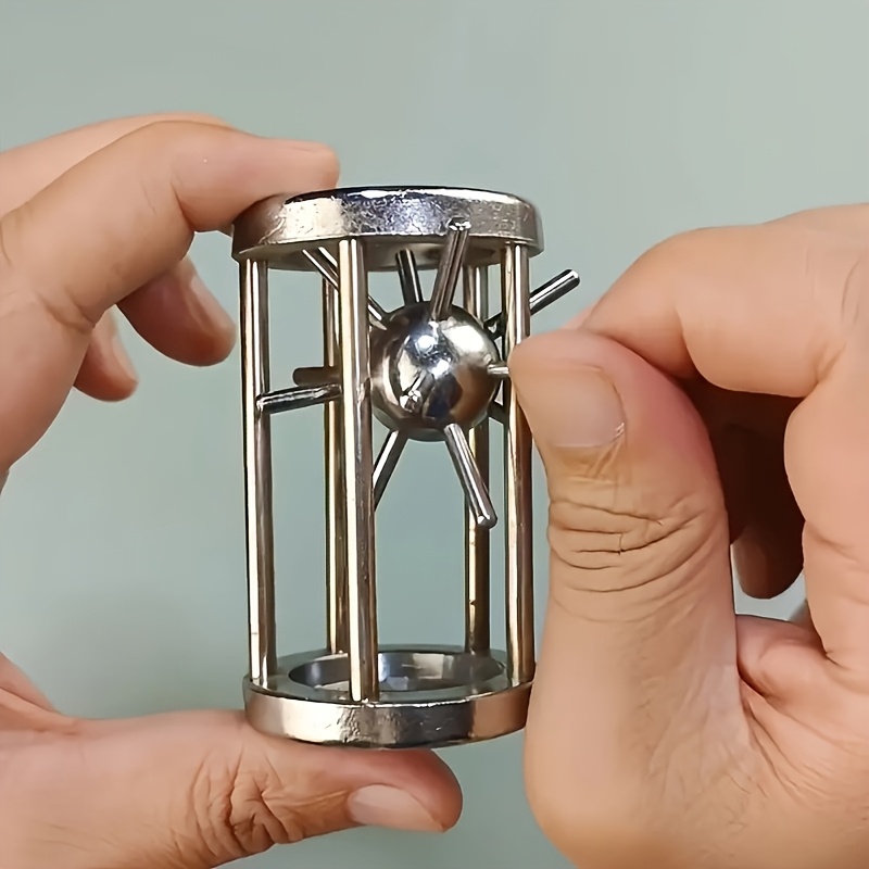 Stainless Steel Cage Challenge - Party Games Adult Birthday 评论和价格