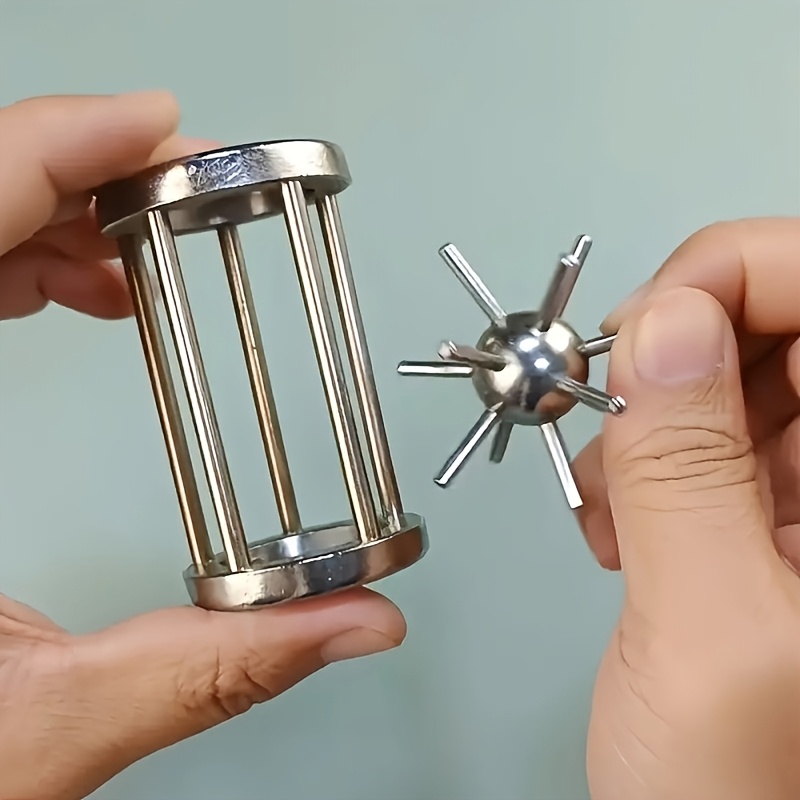 Stainless Steel Cage Challenge - Party Games Adult Birthday 评论和价格