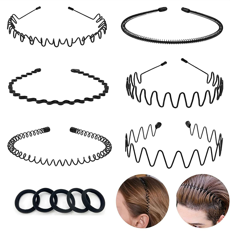 Unisex Metal Wavy Spring Hair  - Ring Toss Outdoor 评论和价格
