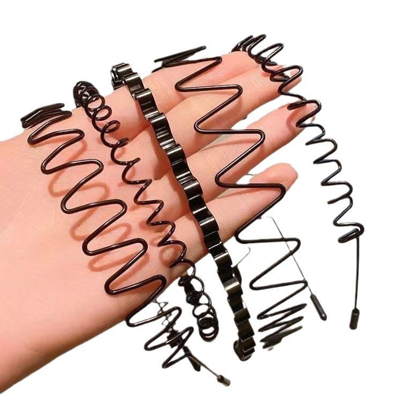 Unisex Metal Wavy Spring Hair  - Ring Toss Outdoor 评论和价格