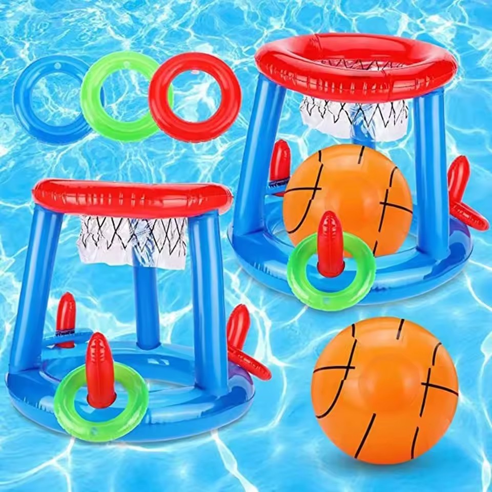 Inflatable Floating Basketball - Ring Toss Outdoor 评论和价格