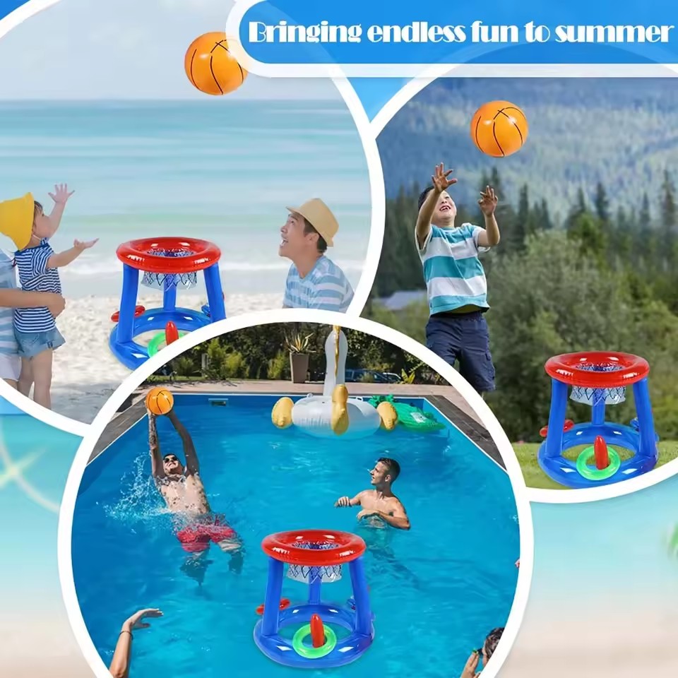 Inflatable Floating Basketball - Ring Toss Outdoor 评论和价格