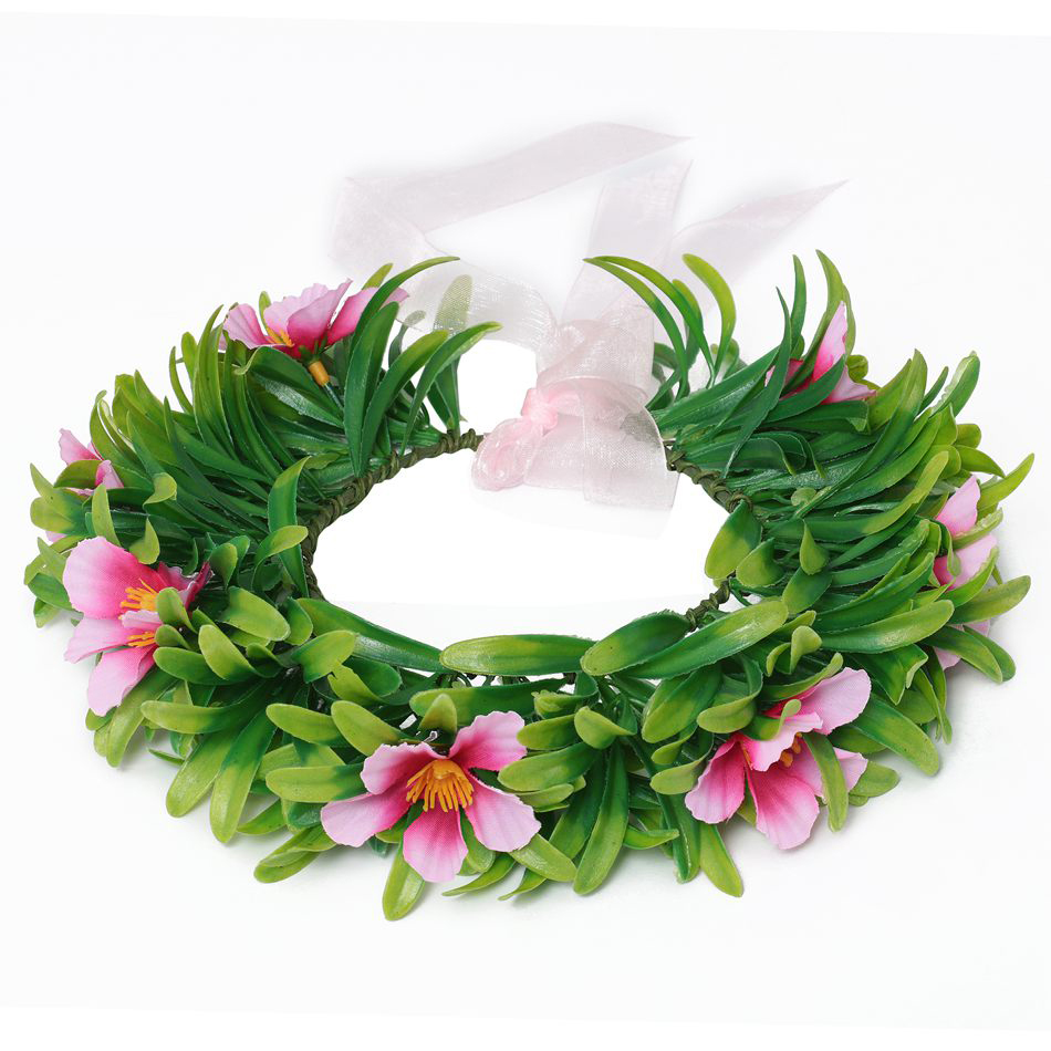 Moana Garland Green Wreath Wom - Party Games Moana 评论和价格