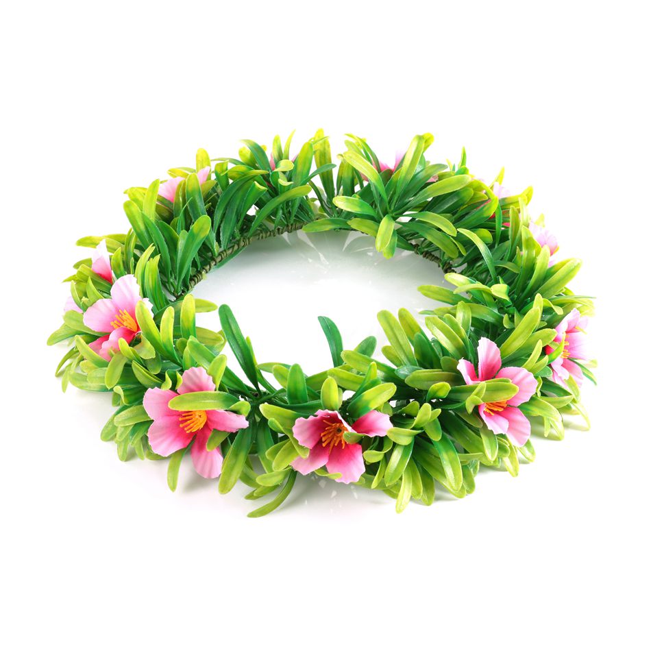 Moana Garland Green Wreath Wom - Party Games Moana 评论和价格