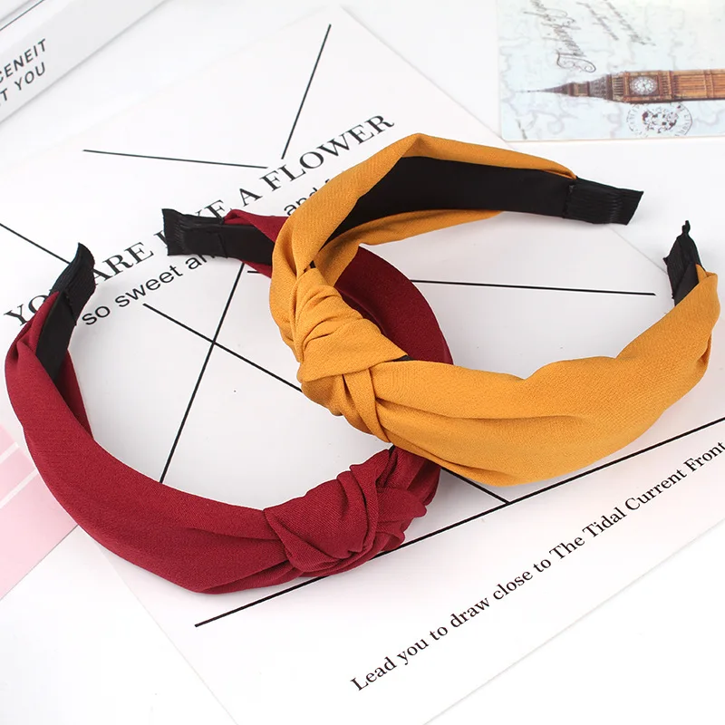 Wide Top Knot Hair Bands For W - Ring Toss Outdoor 评论和价格