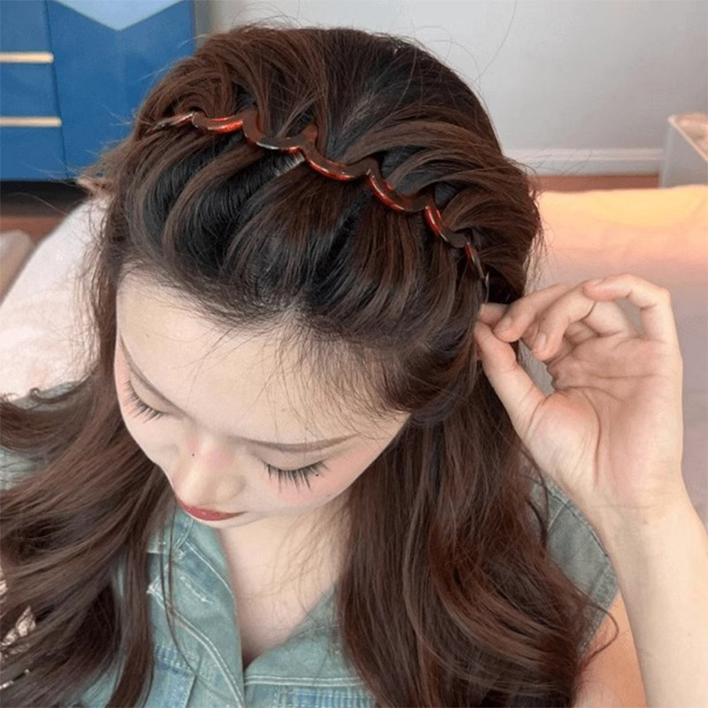 Korean Women Hair Comb Headban - Ring Toss Outdoor 评论和价格