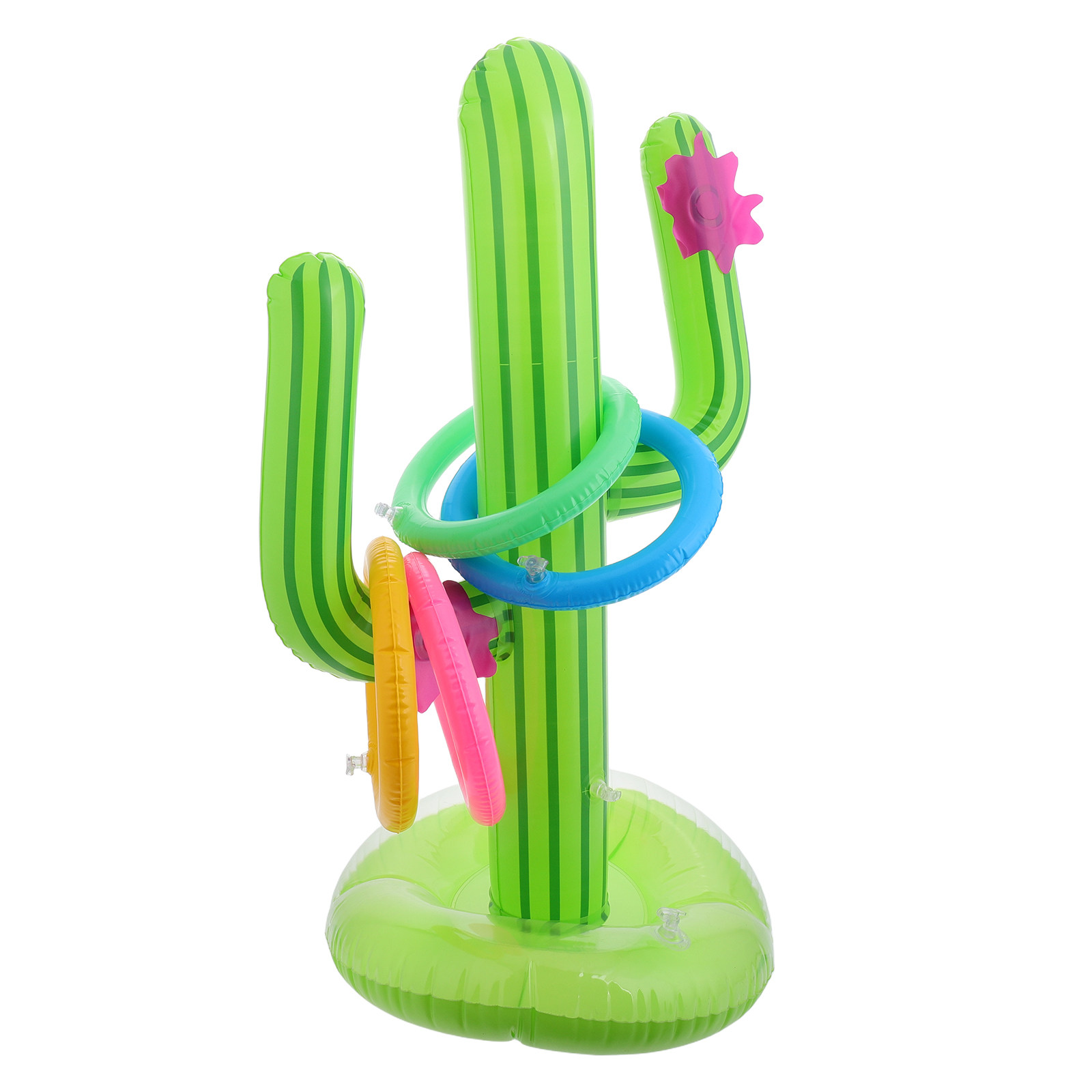 1Set Inflatable Cactus Ring To - Ring Toss Outdoor 评论和价格