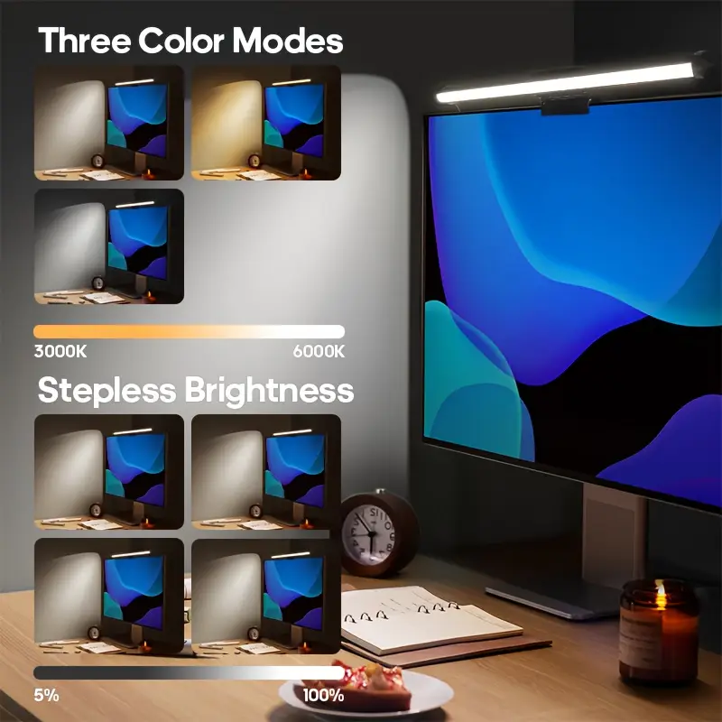 USB LED Desk Lamp Screen Hangi - Party Games On Switch 评论和价格