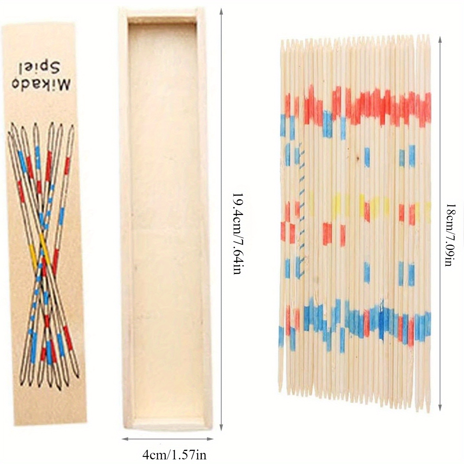 Mikado Pick-Up Sticks Game - 3 - Party Games Ideas For Adults 评论和价格