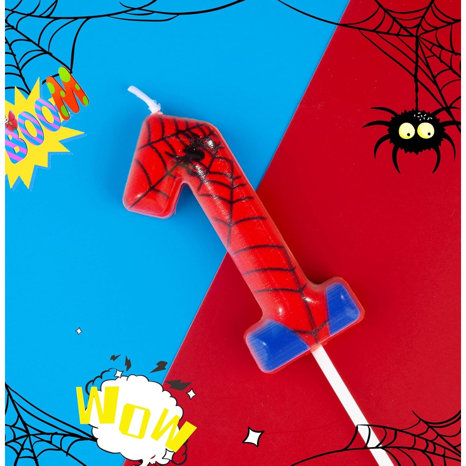 Spider Party 0-9 Birthday Cand - Party Games Adult Birthday 评论和价格