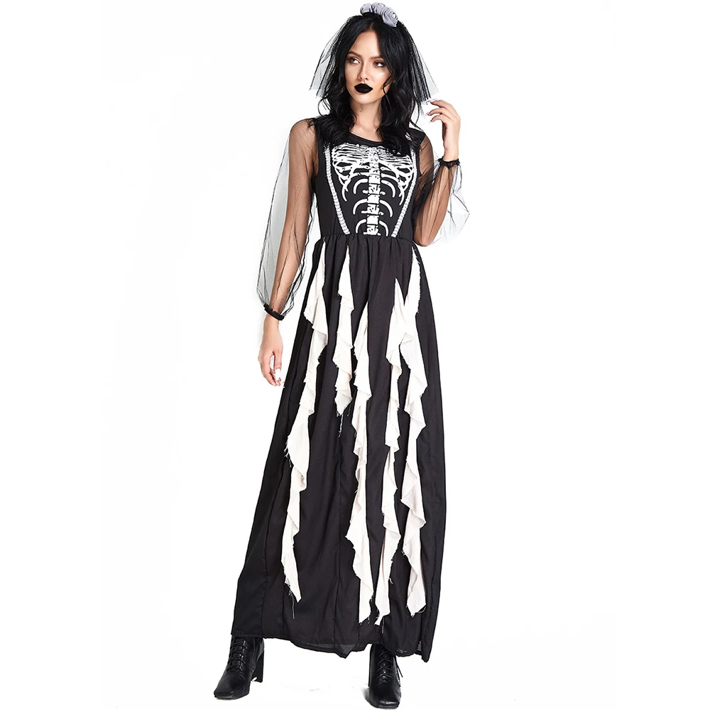 Adult Scary Skull Ghosts Bride - Zombie Party Games For Adults 评论和价格