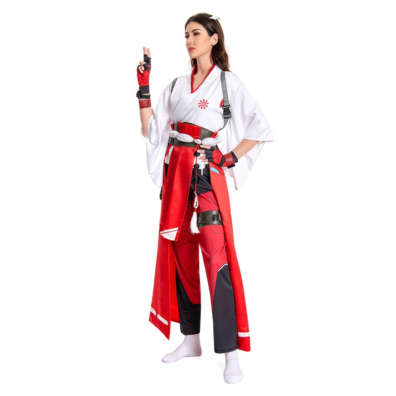 Game OW Kiriko Cosplay Costume - Party Games Youtube 评论和价格