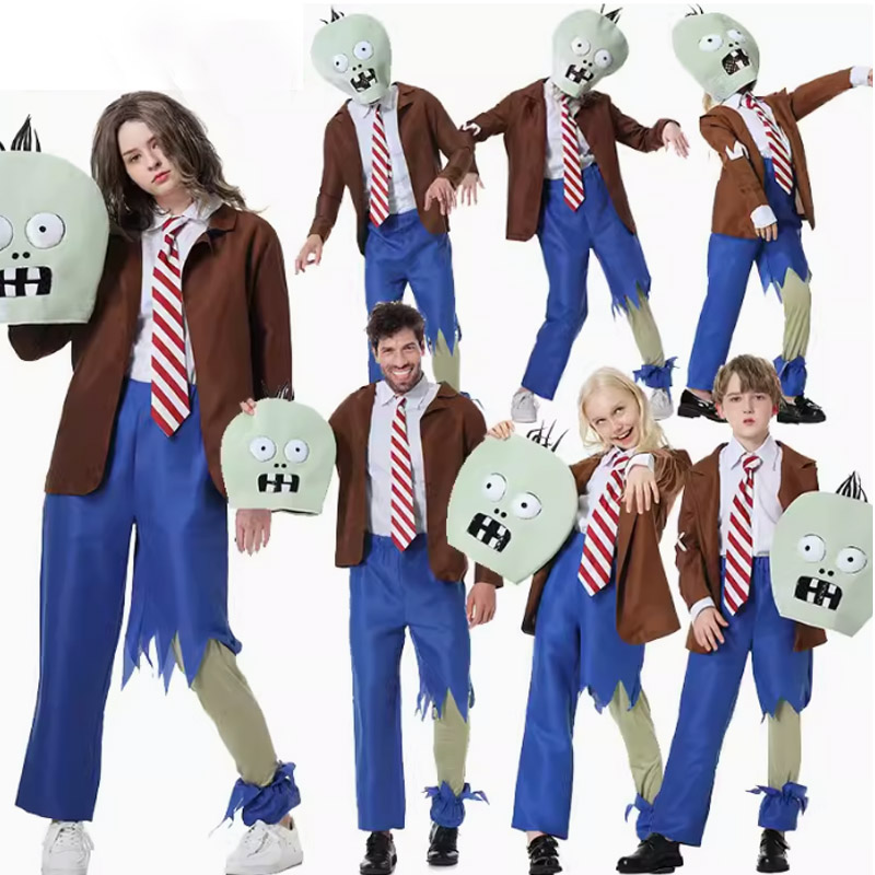Novelty Jumpsuit Mask Outfit C - Zombie Party Games For Adults 评论和价格