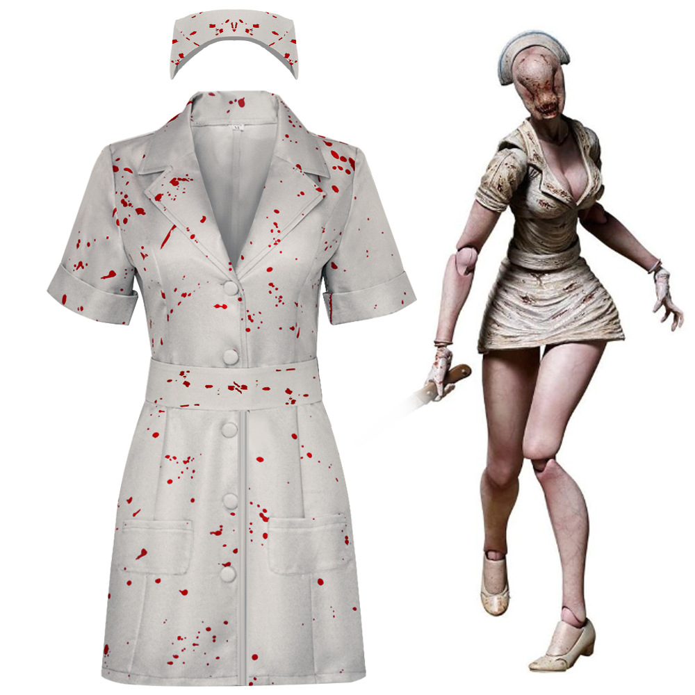 Silent Hill Nurse Cosplay Cost - Zombie Party Games For Adults 评论和价格